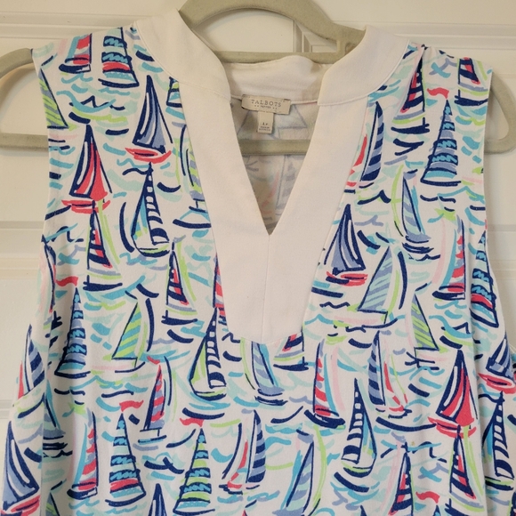 Vintage Talbots Petite Large Women's Sundress - Picture 2 of 10